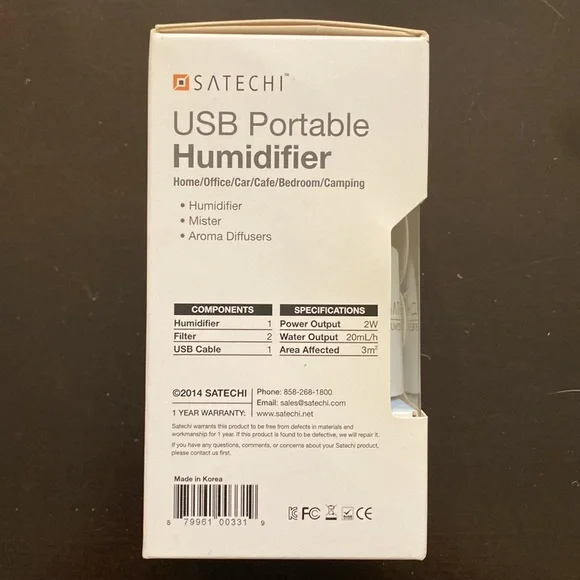 Satechi USB Portable Humidifier - Picture 4 of 15
